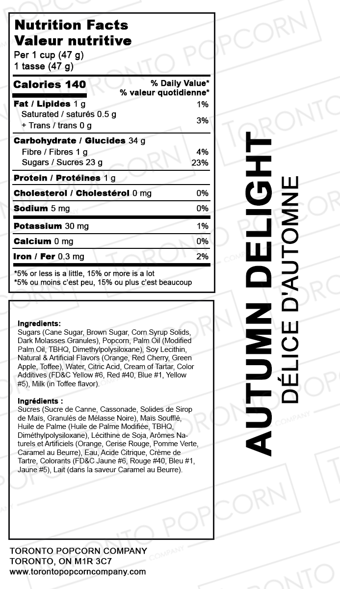 Autumn Delight Popcorn