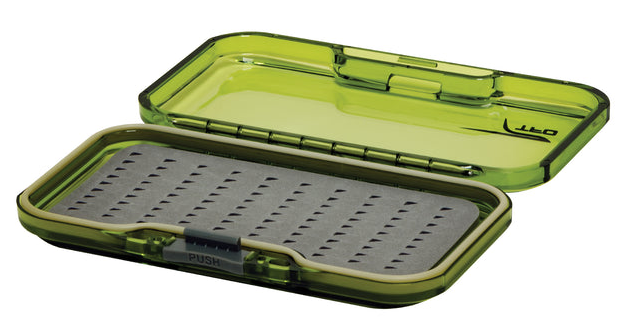 Waterproof Fly Box -Triangle Slit Foam - Single Sided - Olive Dc Tackle & Outdoor Supply