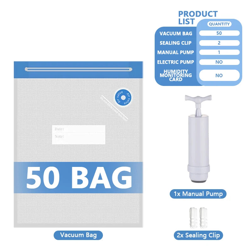 3D Printer Filament Vacuum Bag with USB Rechargeable Electric Air Pump, Vacuum Sealing for PLA ABS PETG Filament Storage Elk-Valley 3D
