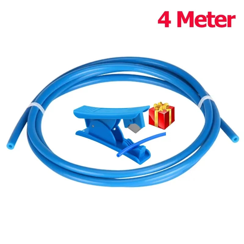 1/2/4M Bowden Extruder PTFE tube for J-head Hotend V5 V6 1.75mm Filament ID 2mm OD 4mm Teflonto pipe for Ender 3 3D Printer Part Elk-Valley 3D