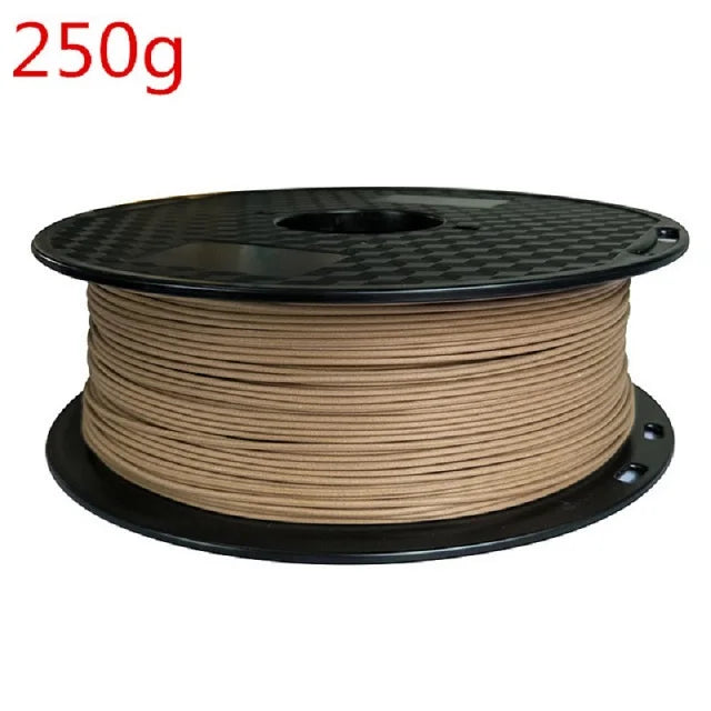 3D Printer Filament Wood PLA 1.75mm Wood Filament 1KG 3D Printing Materials 250G Plastic Filament Wooden Filamento Elk-Valley 3D