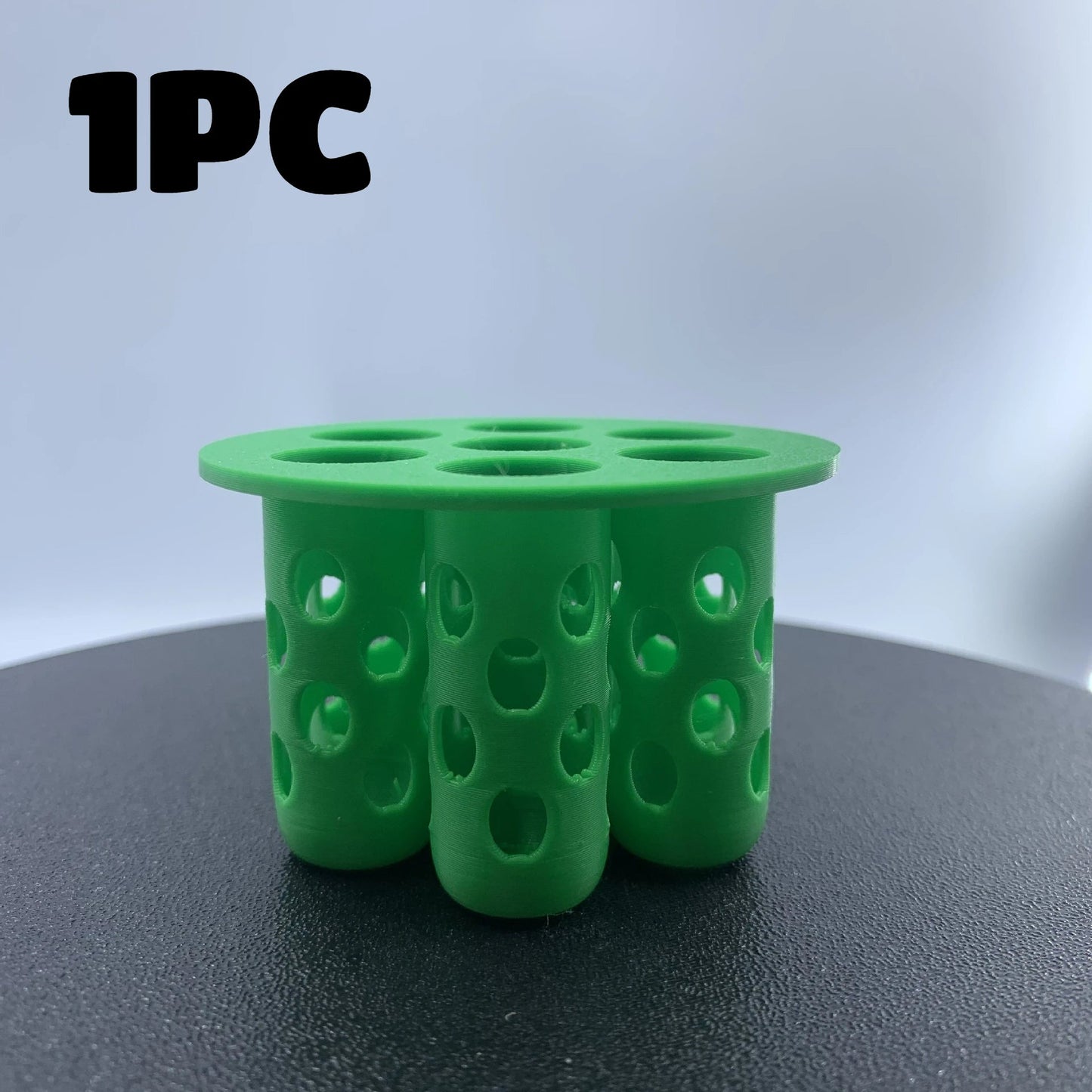 2PC Garden Nursery Pot 7-Hole Garlic Scallion Hydroponic Planters 3D Printed Hydroponic Mold for Flower Vegetable Home Gardening Elk-Valley 3D