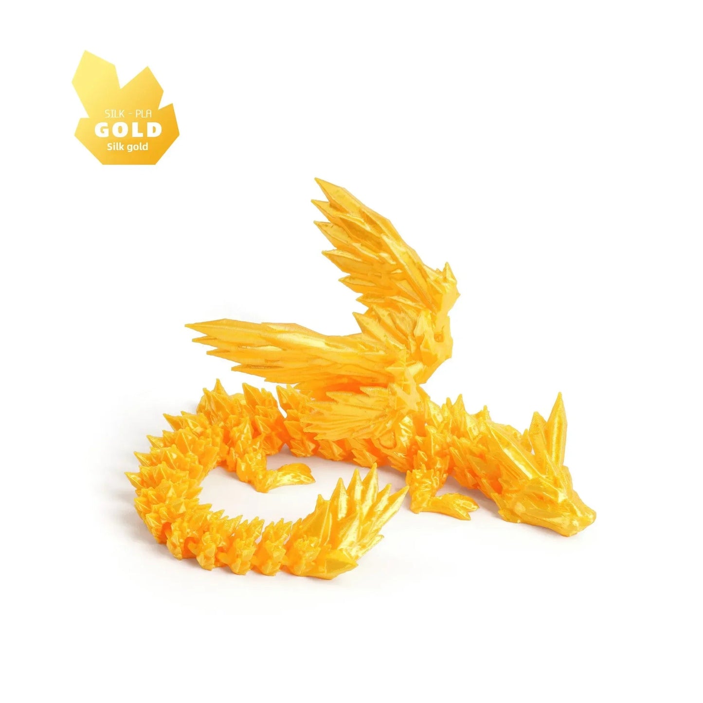 2025 3D Printed Gradient Dragon Snake 3d Printing Toys New Year Gift Decoration Christmas Decorations Home Office Ornaments Elk-Valley 3D