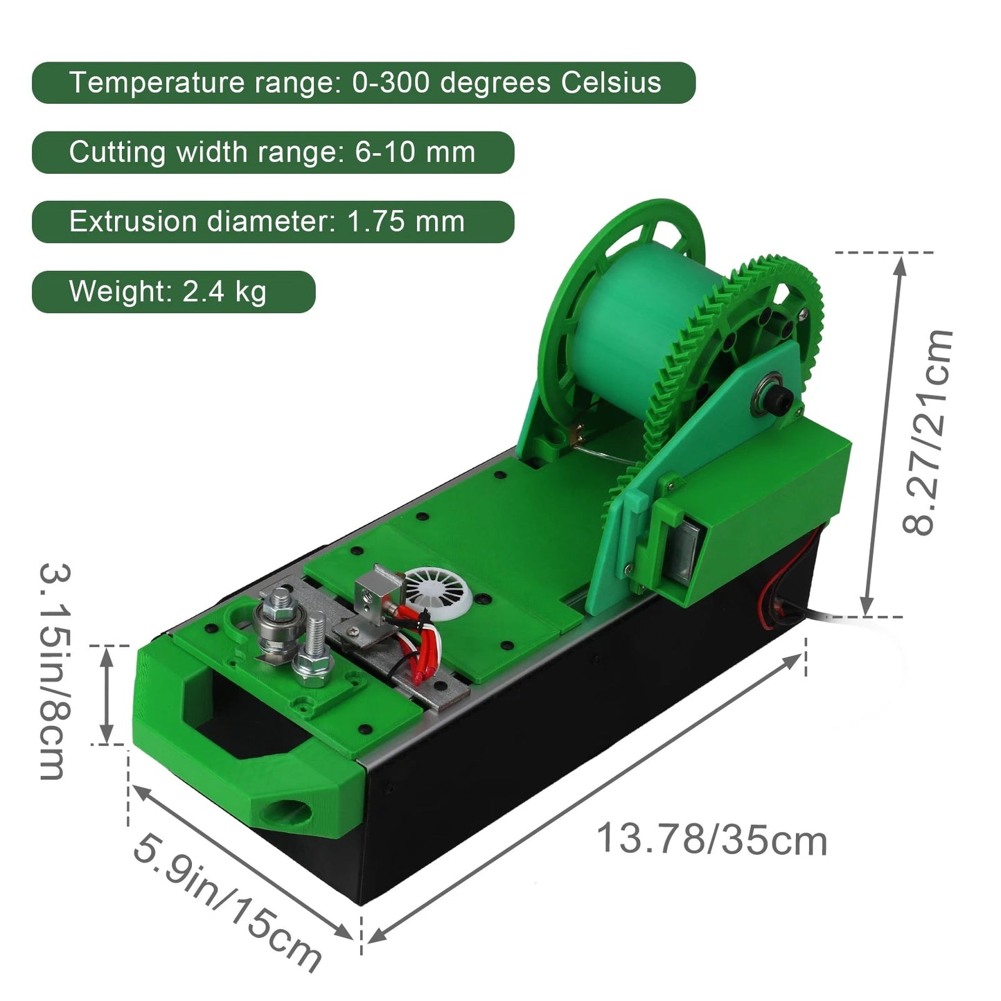 3D Printing Wire Making Machine PET Bottle to 3D Printing Filament Making Machine Plastic filaments for 3D Printing Machine Elk-Valley 3D