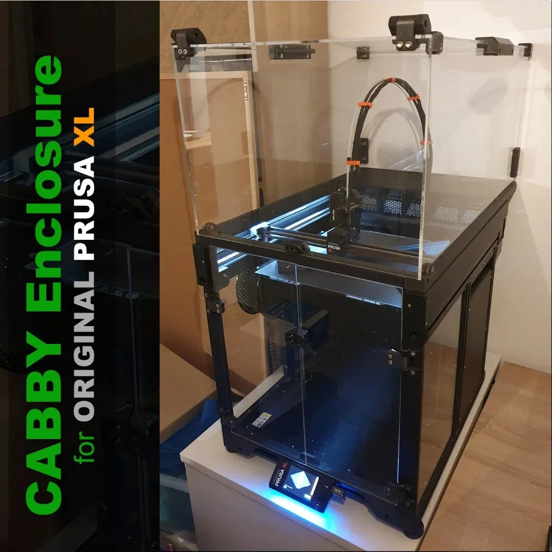 CABBY PC Polycarbonate Enclosure for Original Prusa XL 3d printer Elk-Valley 3D