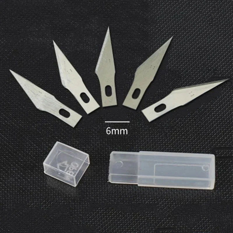 Paper Carving Craft Pottery Clay Sculpture Ceramics Tools Scrapbooking Knife Card Making Precision Cutting Home Tools Elk-Valley 3D
