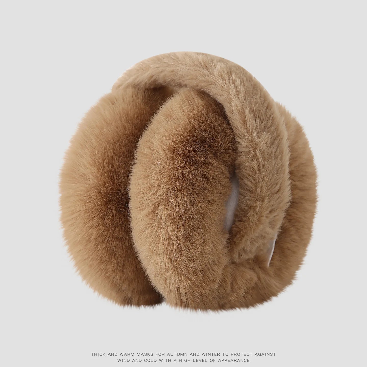 Winter Solid Soft Plush Ear Keep Warmer Earmuffs for Women Men Fashion Outdoor Sports Earflap Protection Ear-Muffs Ear Cover Elk-Valley 3D