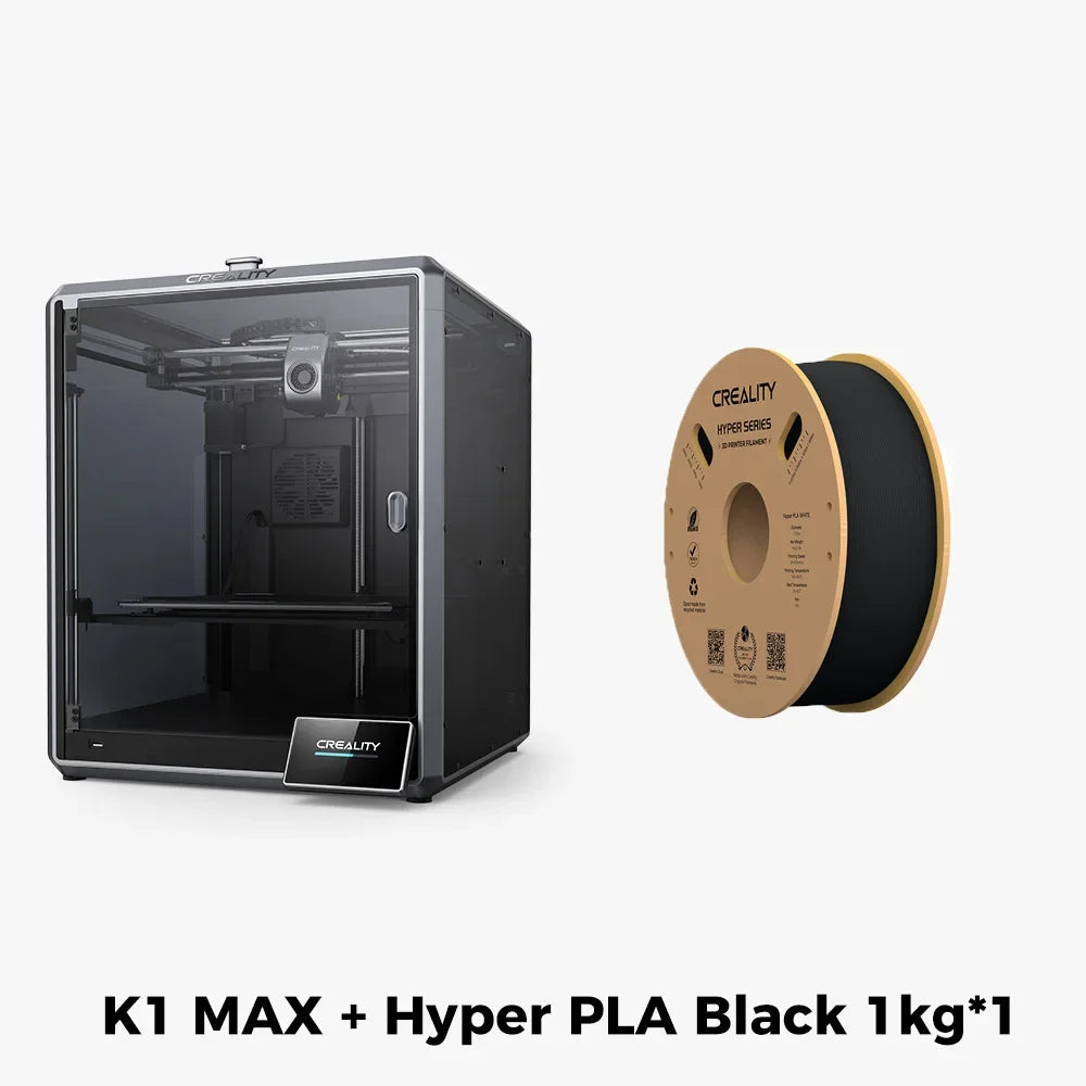 CREALITY NEW K1 /K1 MAX Speedy 3D Printer Print Speed 600mm/s Print Volume 220*220*250mm / 300*300*300mm Elk-Valley 3D