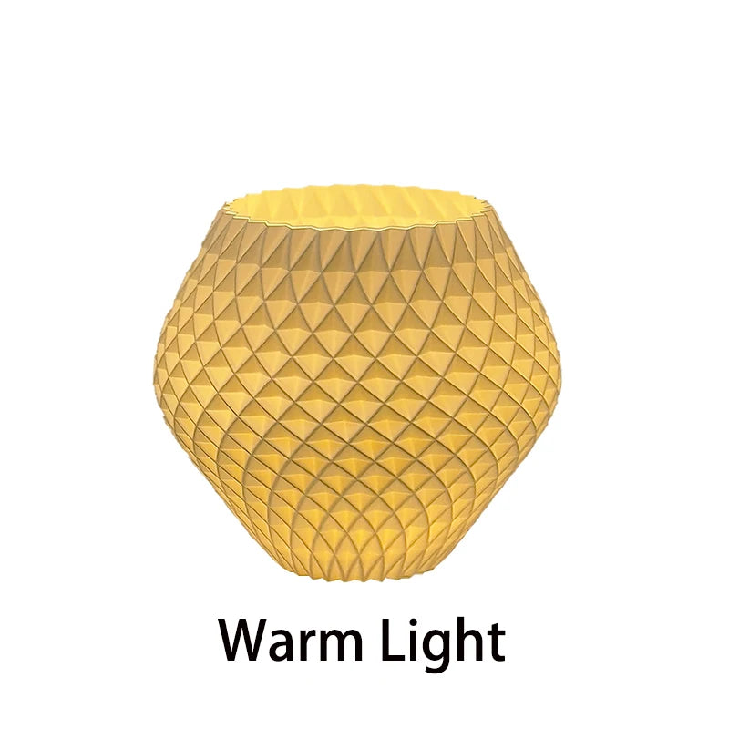 3D Print Home Decorative Crafts Suitable For Bedroom, Living Room, Lampshade, Vase, Dual-use Craft Ornament