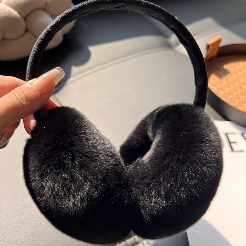 Outdoor warm plush earmuffs/Ideal Christmas gifts/Cycling earmuffs/Anti freezing ear caps/Winter ear protectors/Folding earmuffs Elk-Valley 3D