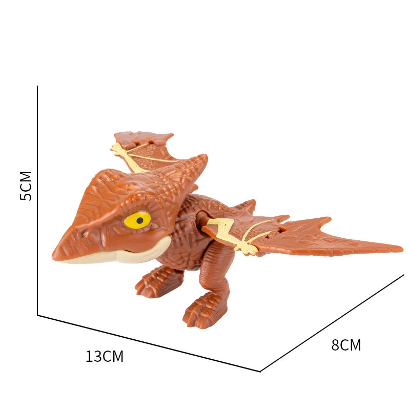 NEW 2024 Bite Hand Jurassic Dinosaur Toys Park Gifts Simulation Animal Rex Raptor Model Souvenir Birthday Elk-Valley 3D