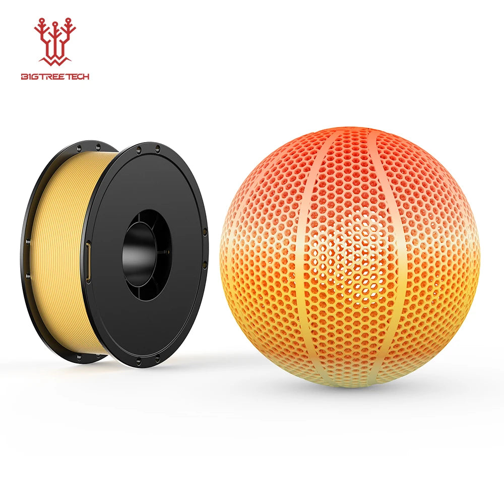 BIQU 1kg PLA-HR Filament 1.75mm PLA Eco-friendly Material Can Print basketball for Ender 3 All FDM 3D Printer Elk-Valley 3D