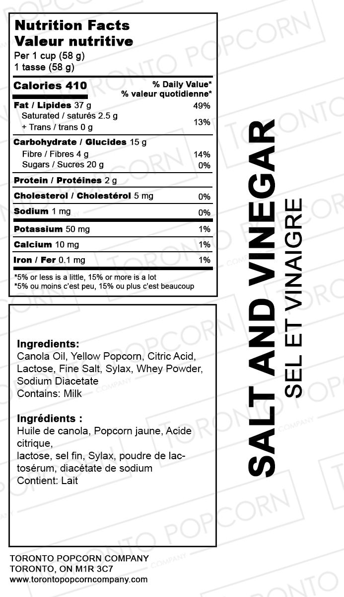 Salt & Vinegar Popcorn