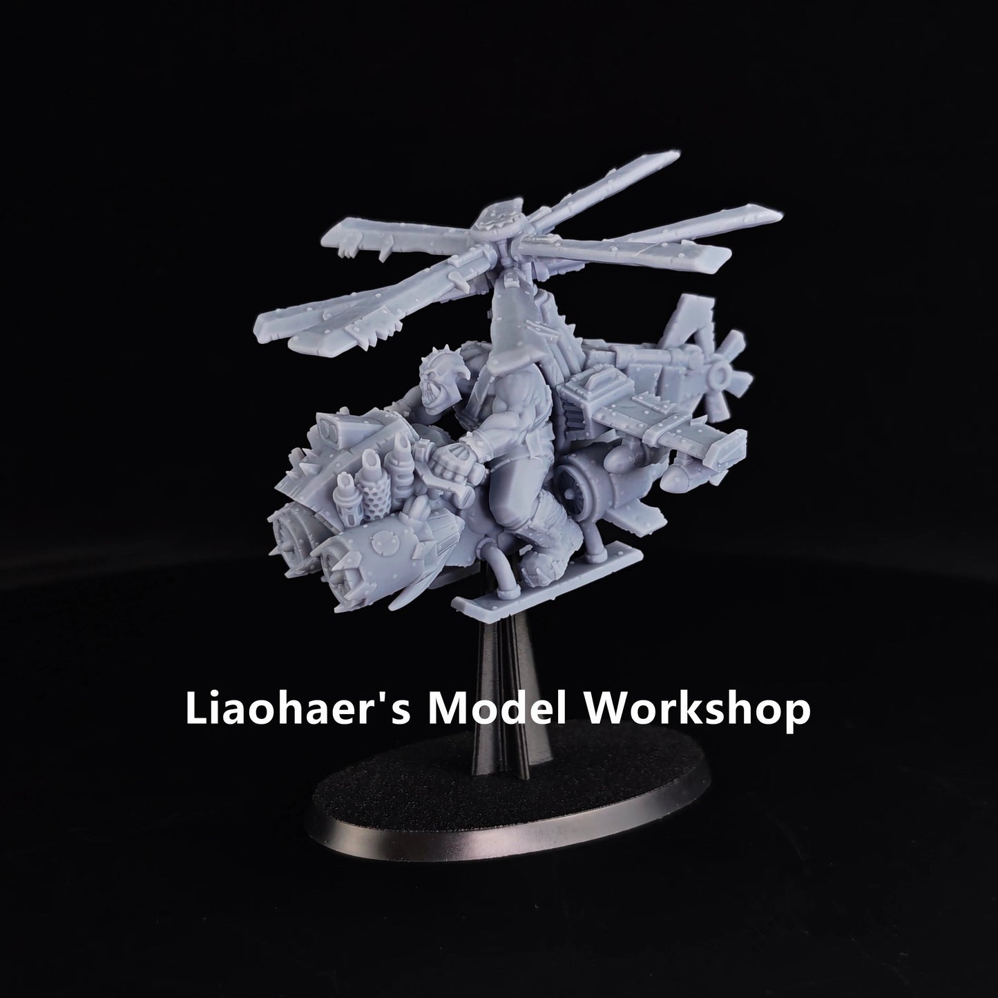 40k Compatible Paintable Miniature-Orc Deffkoptas-ABS resin material-Tabletop Wargame Accessories-Collectibles and Ornaments Elk-Valley 3D