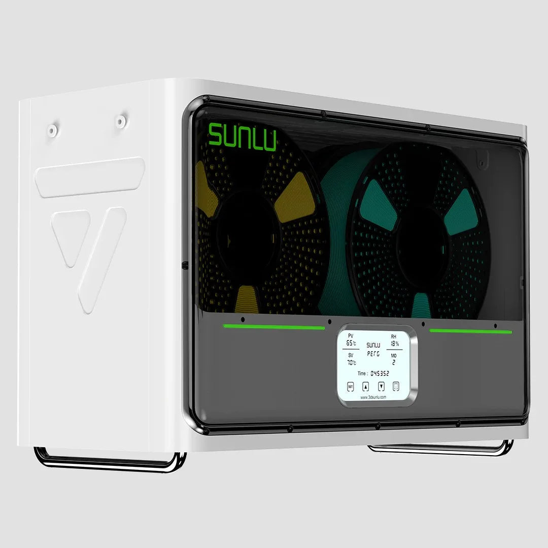 SUNLU S4 Filament Dryer Official 3D Printer 4 Spools 3KG Spool Filament Dryer 350W PTC Heater 70℃ Max Temp Sunlu S4 Dryer Box Elk-Valley 3D