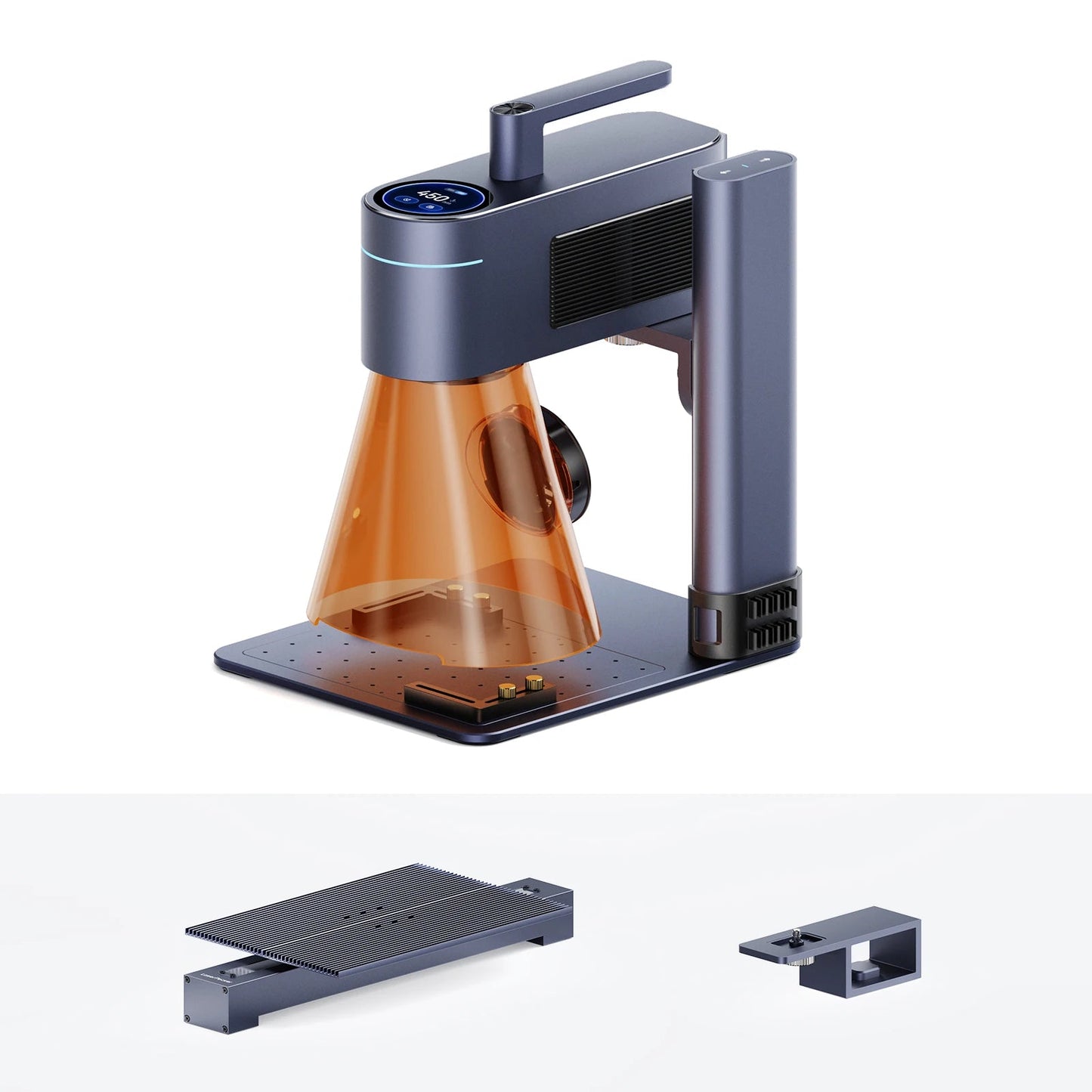 LASERPECKER 4 LP4 Laser Engraving Machine for All Material Dual Light Laser Engraver Portable for Metal Wood Plastic Carving Elk-Valley 3D