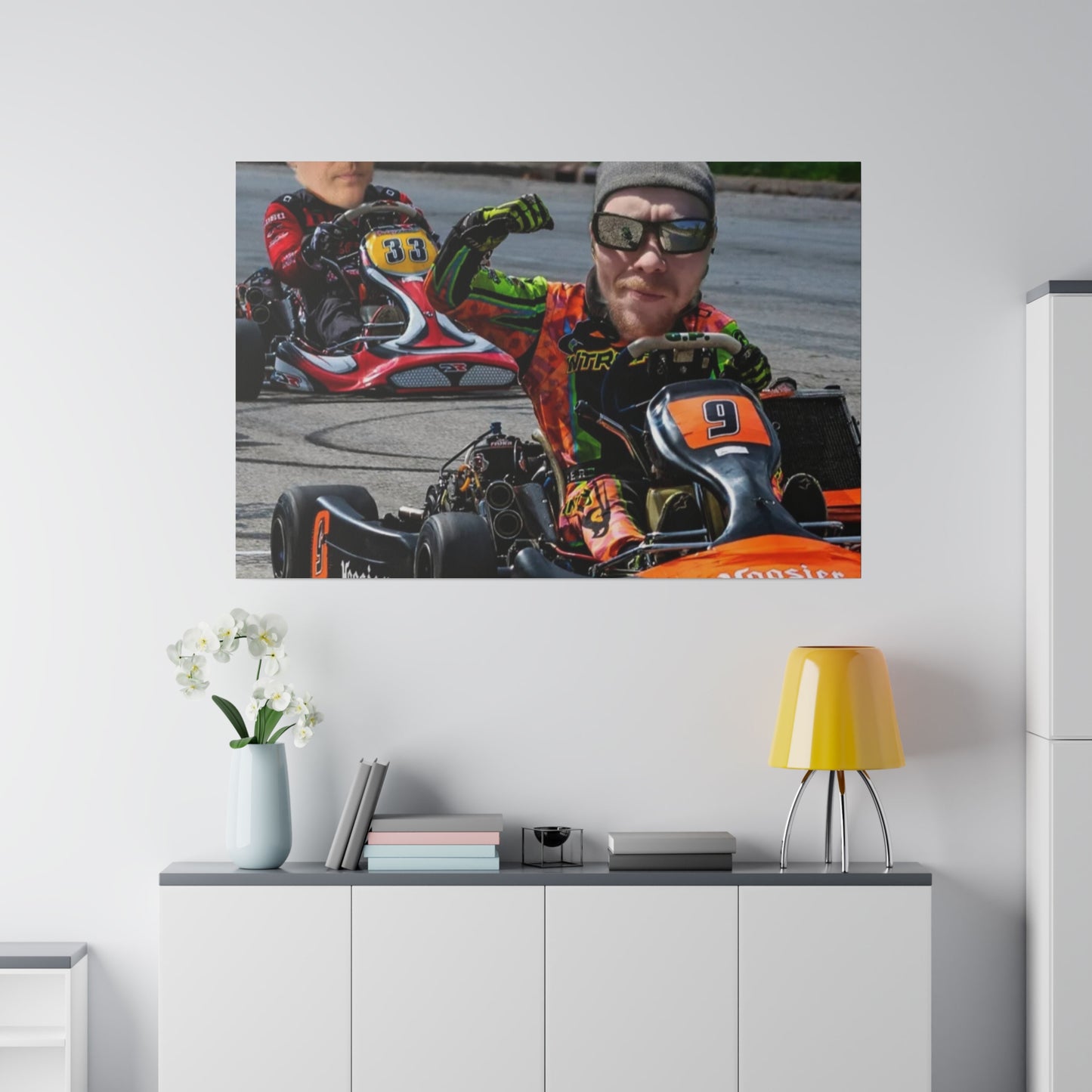 Mr.Cleanjeen winning Matte Canvas, Stretched, 0.75"