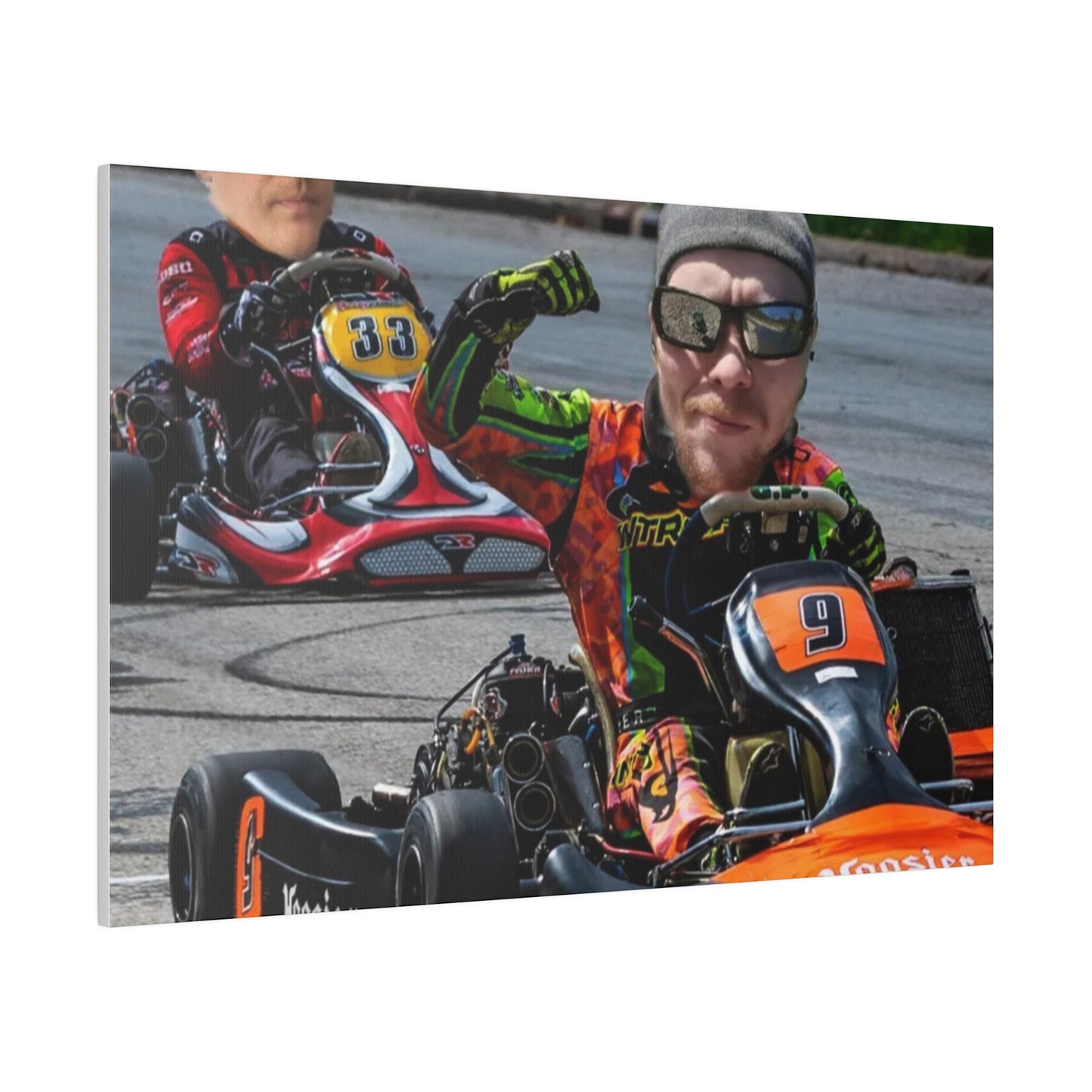 Mr.Cleanjeen winning Matte Canvas, Stretched, 0.75"