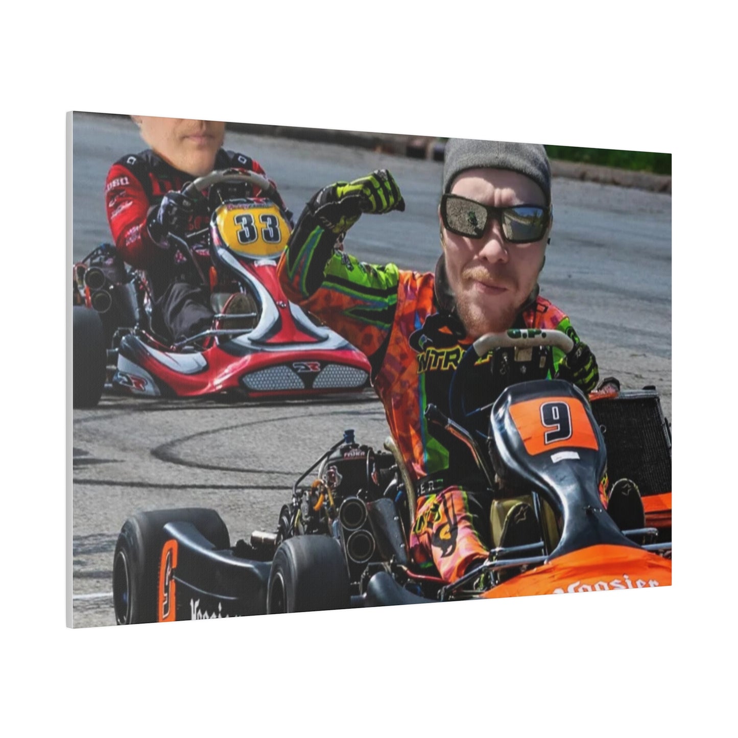 Mr.Cleanjeen winning Matte Canvas, Stretched, 0.75"