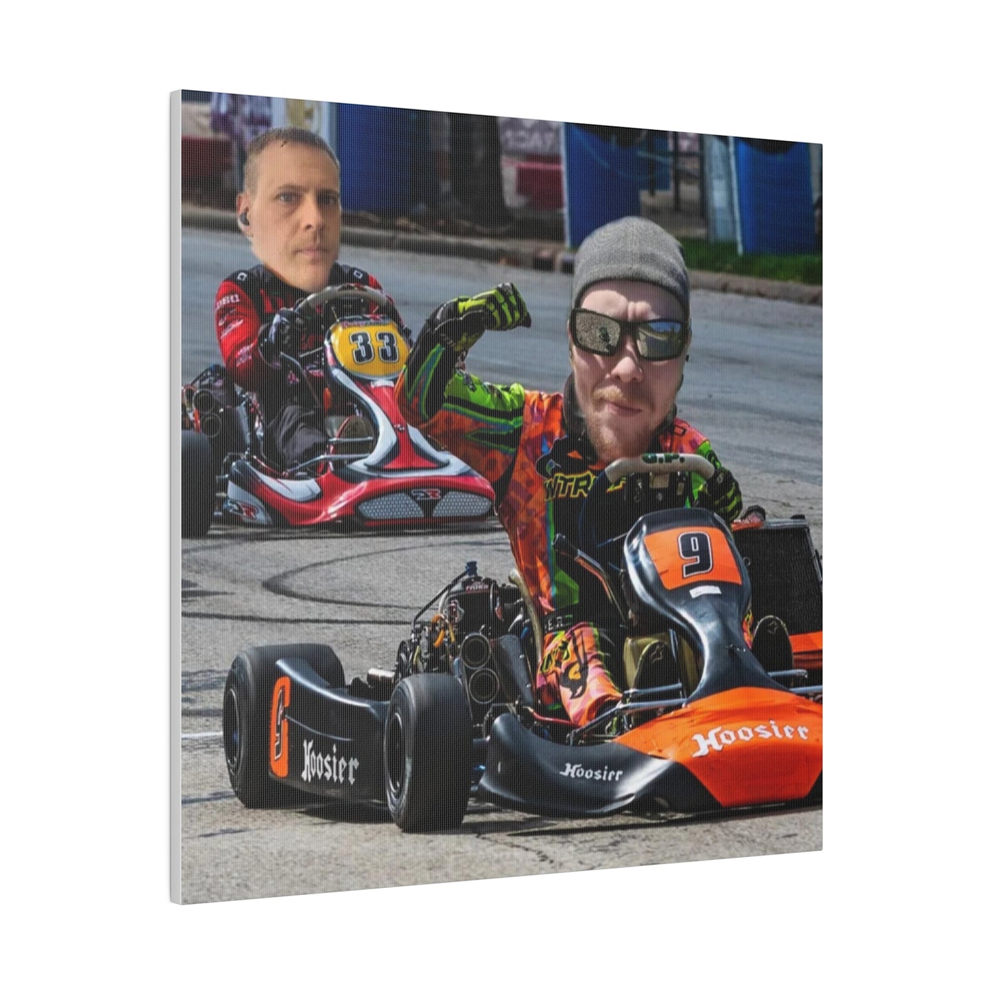 Mr.Cleanjeen winning Matte Canvas, Stretched, 0.75"
