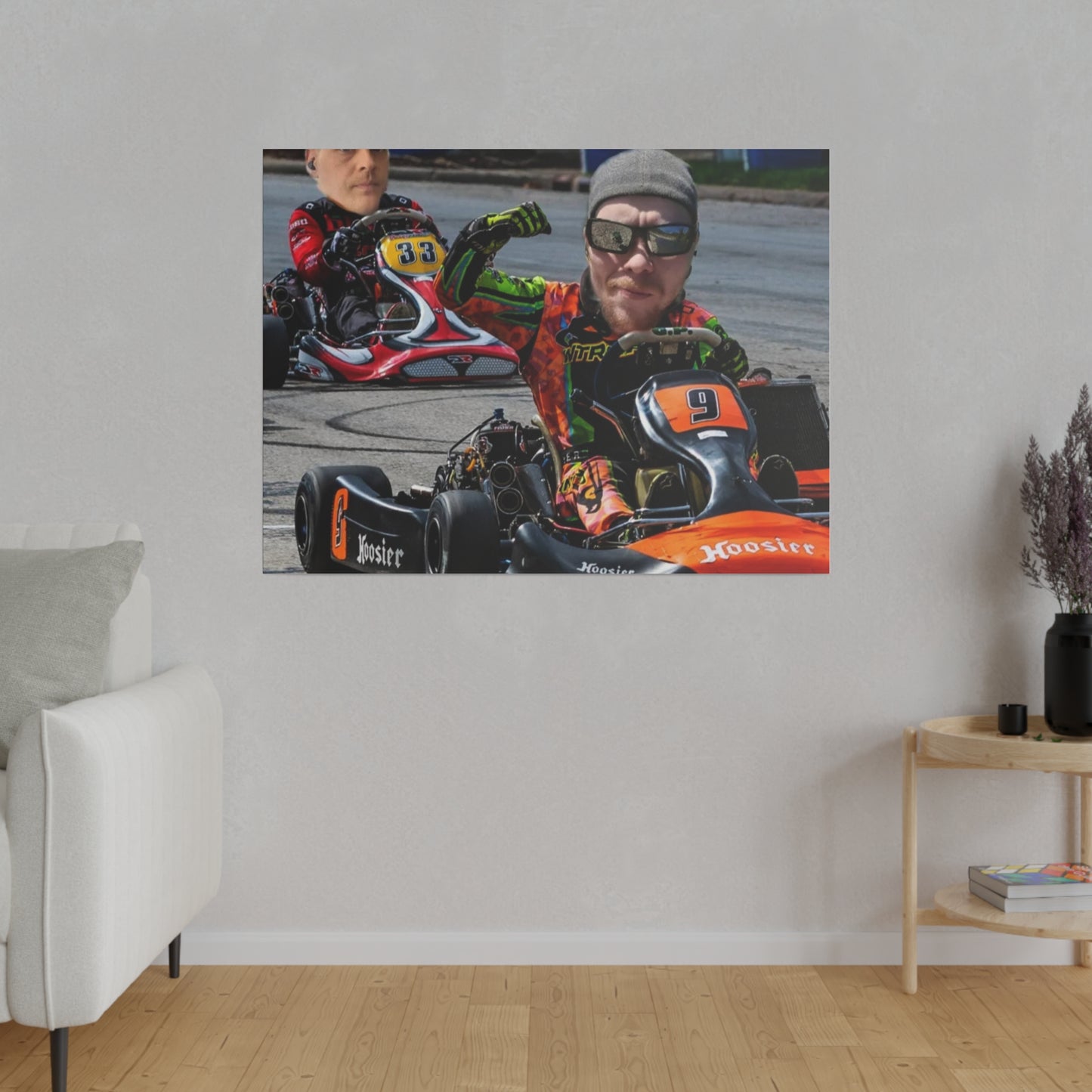 Mr.Cleanjeen winning Matte Canvas, Stretched, 0.75"