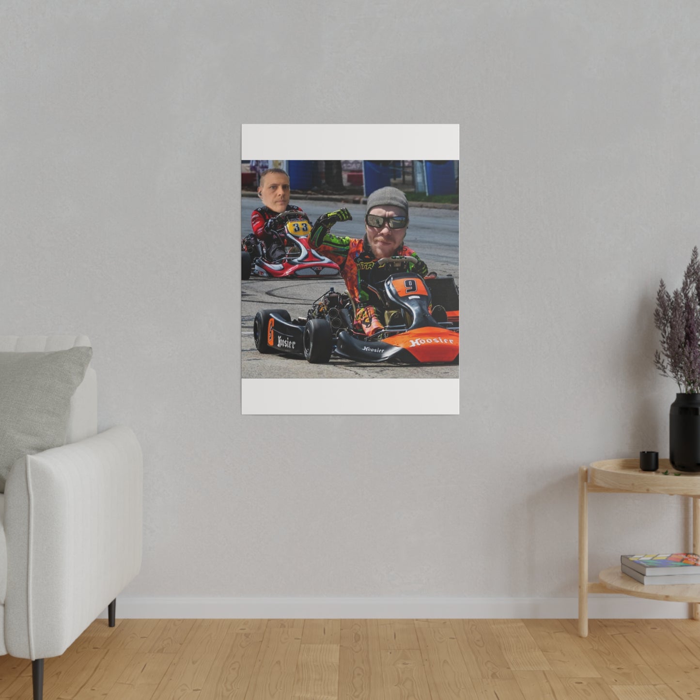 Mr.Cleanjeen winning Matte Canvas, Stretched, 0.75"