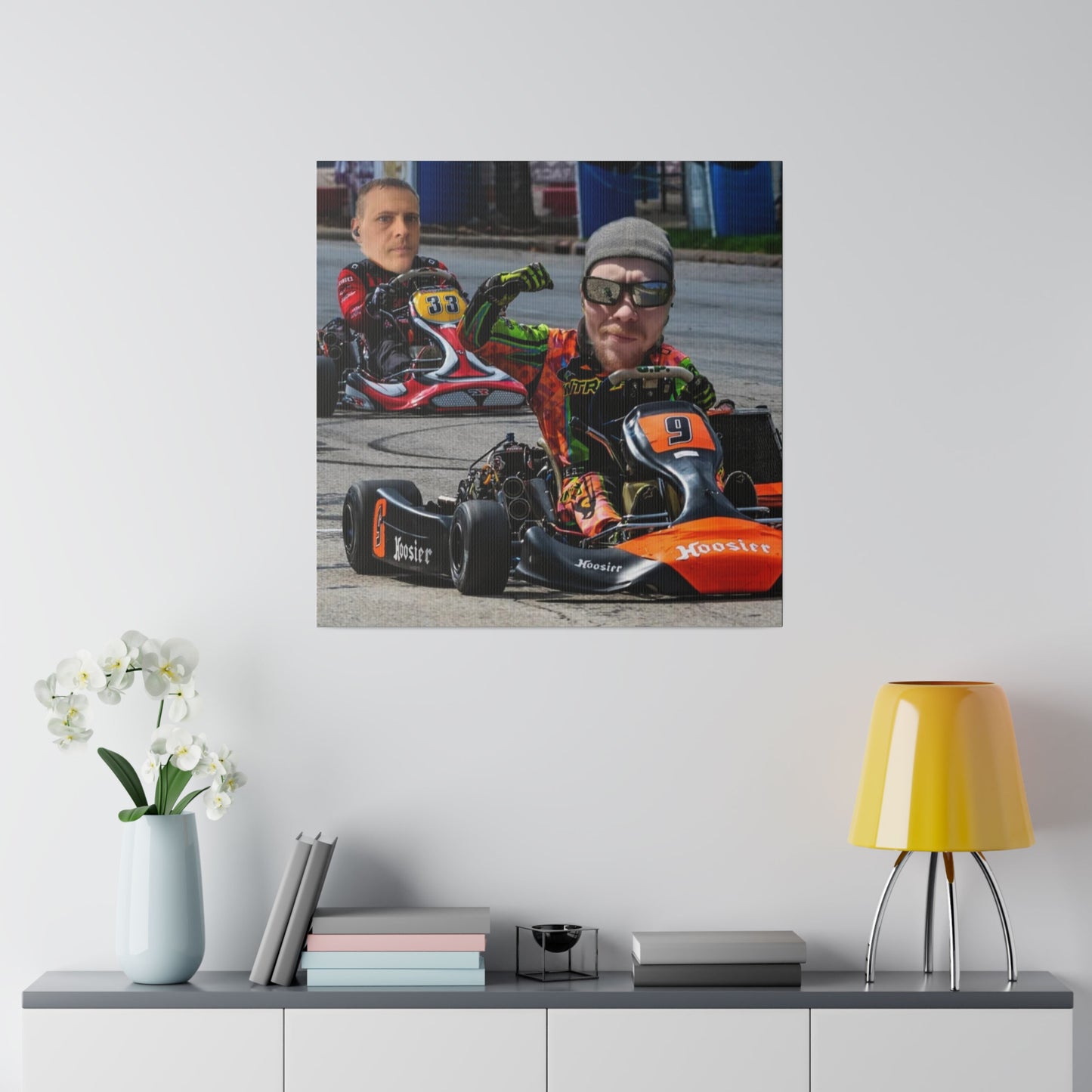 Mr.Cleanjeen winning Matte Canvas, Stretched, 0.75"