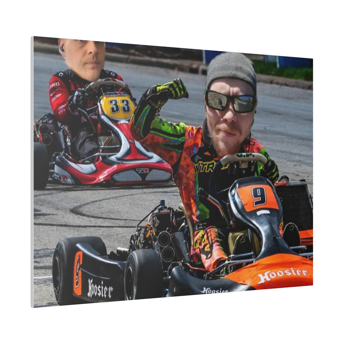 Mr.Cleanjeen winning Matte Canvas, Stretched, 0.75"