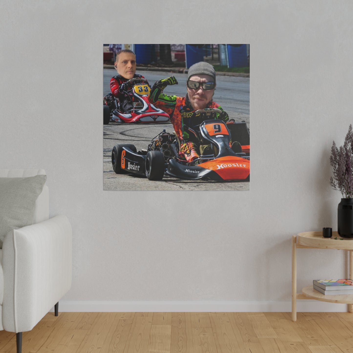 Mr.Cleanjeen winning Matte Canvas, Stretched, 0.75"
