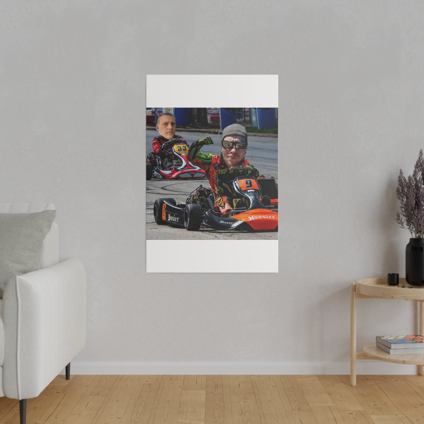 Mr.Cleanjeen winning Matte Canvas, Stretched, 0.75"