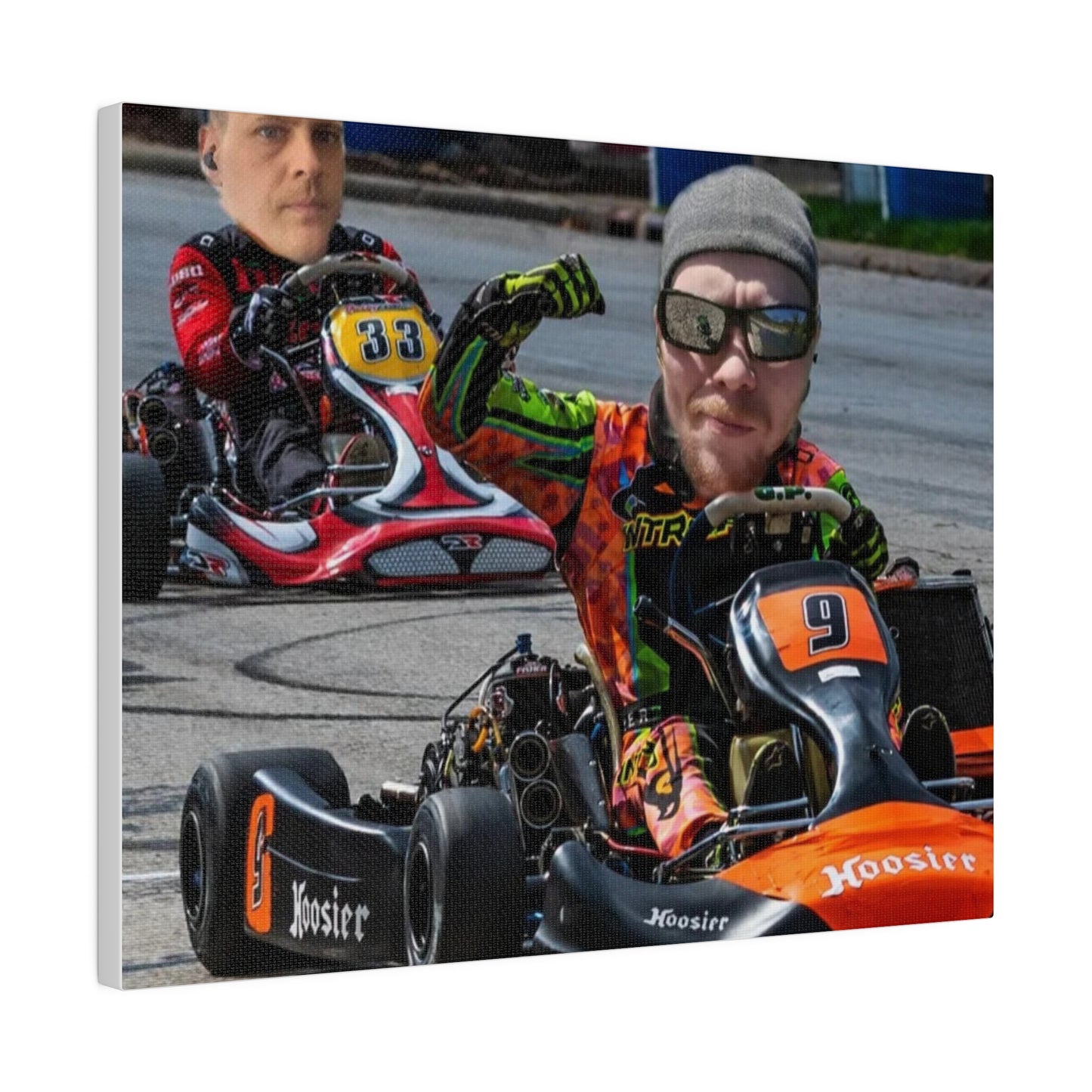 Mr.Cleanjeen winning Matte Canvas, Stretched, 0.75"
