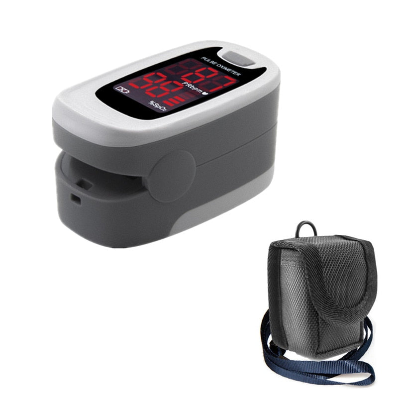 CONTEC Fingertip Pulse Oximeter Blood Oxygen Saturation SPO2 Heart Rate Monitor Tonometer Household Digital Pulse Monitor