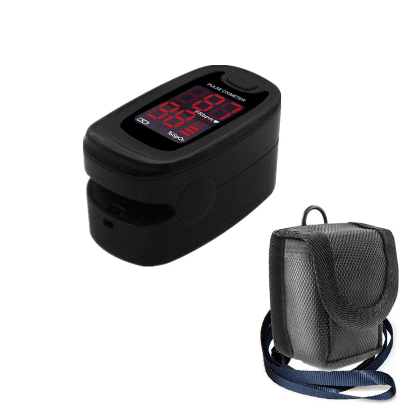 CONTEC Fingertip Pulse Oximeter Blood Oxygen Saturation SPO2 Heart Rate Monitor Tonometer Household Digital Pulse Monitor