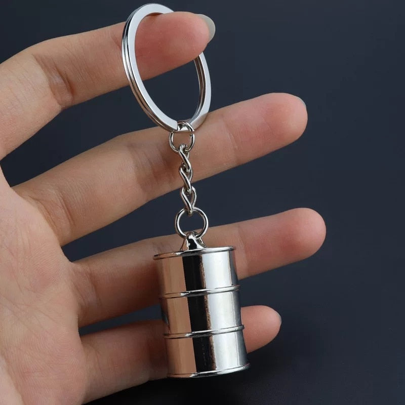 Metal keychain turbo gear hub pendant brake disc shock absorber Pendant