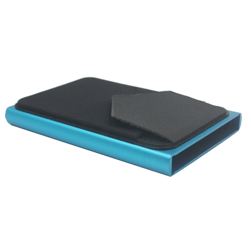 Sueea® Pop Up Id RFID Card Male Wallet Mini Package Aluminum Metal Protective Gear Storage Bag Smart Quick Release Women Wallet