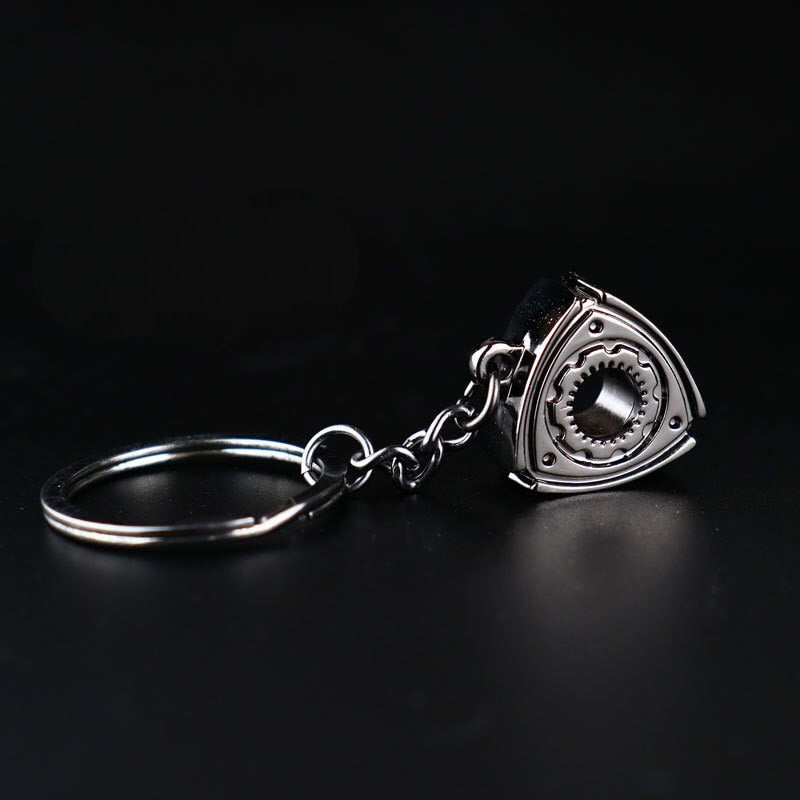 Metal keychain turbo gear hub pendant brake disc shock absorber Pendant