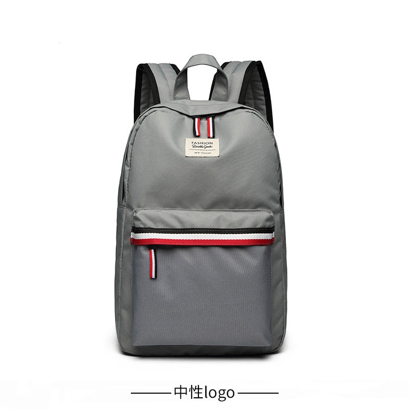 Backpack Women's Waterproof Leisure Backpack Wear-Resistant Student Schoolbag Large Capacity Multifunctional Laptop Bag