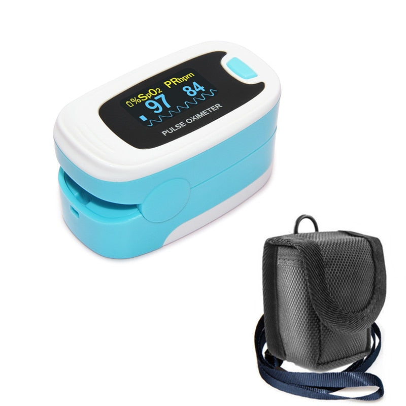 CONTEC Fingertip Pulse Oximeter Blood Oxygen Saturation SPO2 Heart Rate Monitor Tonometer Household Digital Pulse Monitor