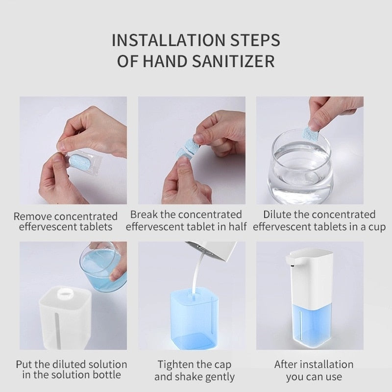 Intelligent Induction Foam Automatic Soap Dispenser Hotel USB Charging Long standby Children Hand-Washing