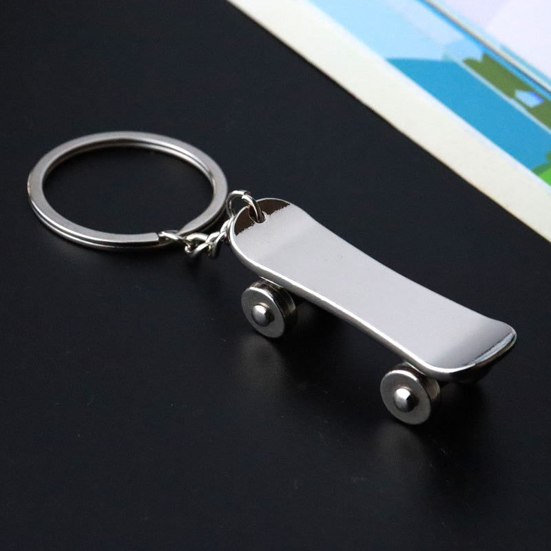 Metal keychain turbo gear hub pendant brake disc shock absorber Pendant