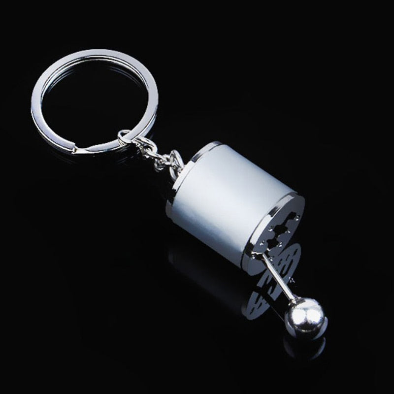 Metal keychain turbo gear hub pendant brake disc shock absorber Pendant