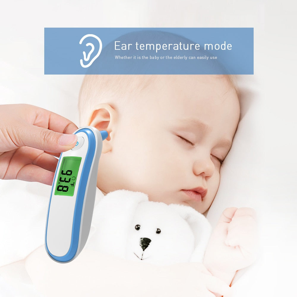 BOXYM Medical Household Infrared Fever Thermometer Digital Baby Adult Non-contact Laser Body Temperature Ear Thermometer
