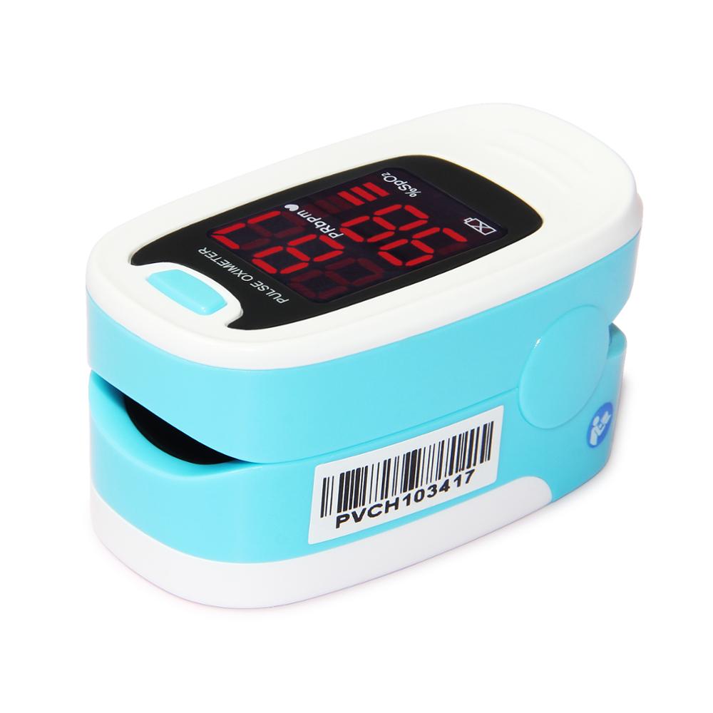 CONTEC Fingertip Pulse Oximeter Blood Oxygen Saturation SPO2 Heart Rate Monitor Tonometer Household Digital Pulse Monitor