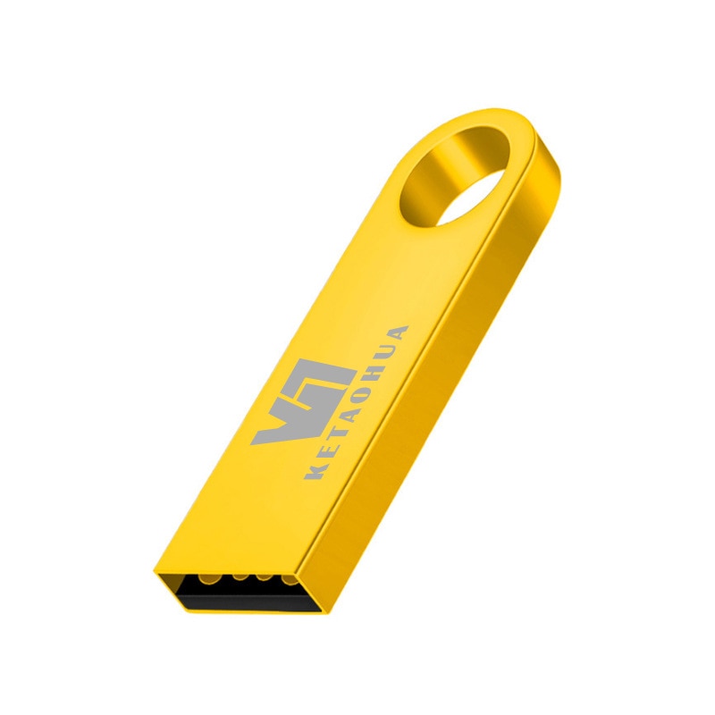 USB 2.0 Creative Metal Gift High Speed 8G 16G 32G 64G USB Drive Read and Write High Speed Transmission