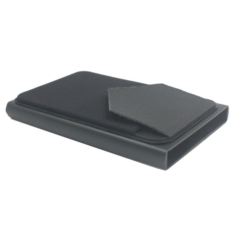 Sueea® Pop Up Id RFID Card Male Wallet Mini Package Aluminum Metal Protective Gear Storage Bag Smart Quick Release Women Wallet