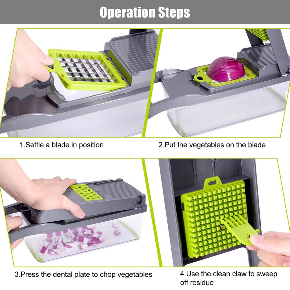 vegetable cutter multifunctional Slicer Fruit Potato Peeler Carrot Grater Kitchen accessories basket vegetable slicer