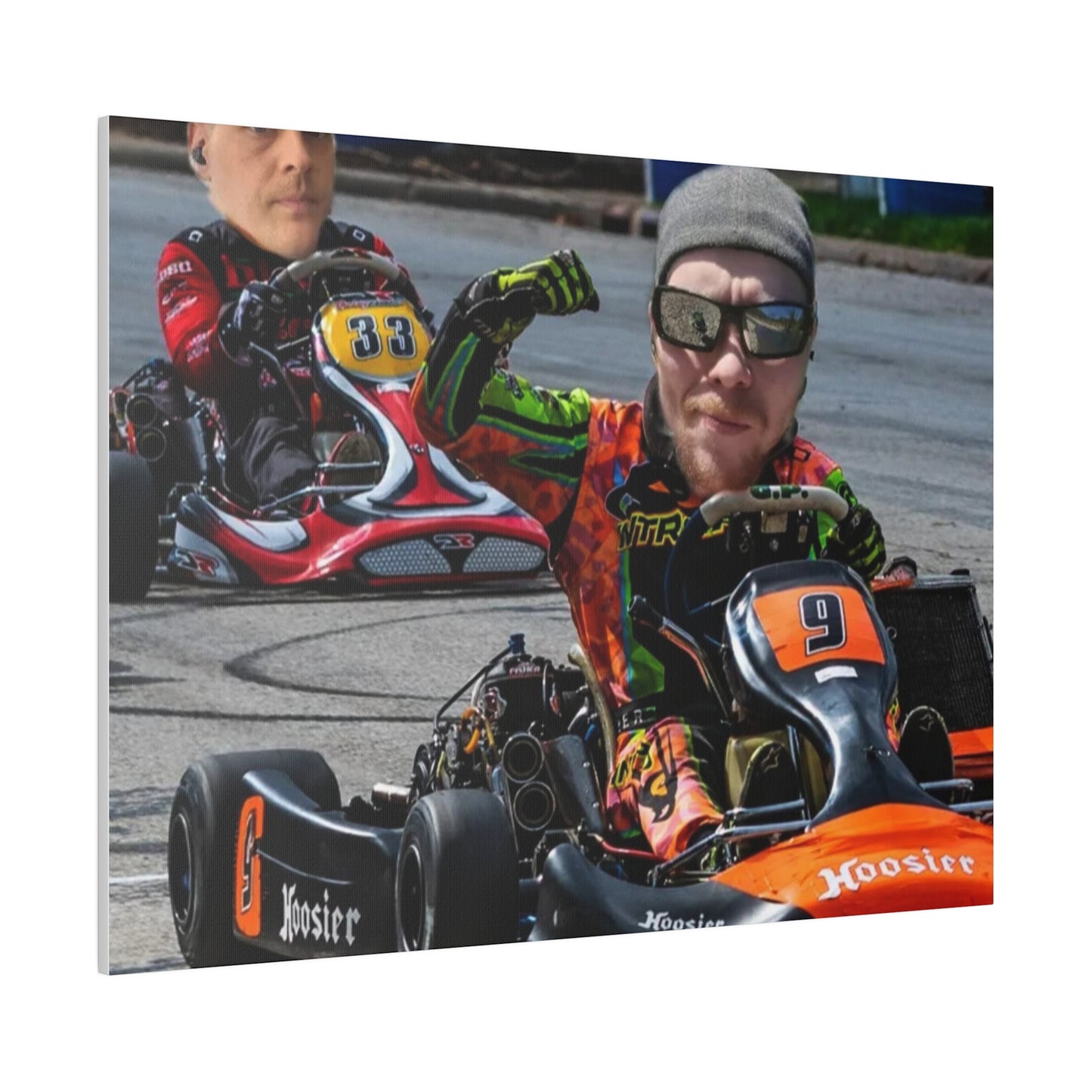 Mr.Cleanjeen winning Matte Canvas, Stretched, 0.75"