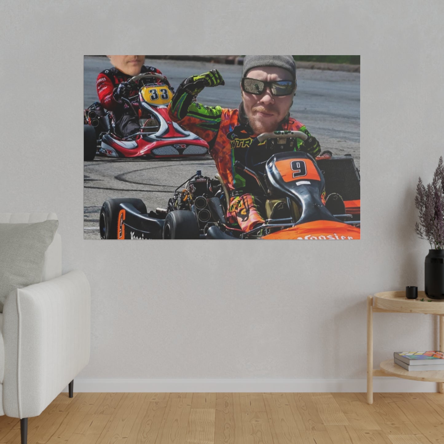 Mr.Cleanjeen winning Matte Canvas, Stretched, 0.75"
