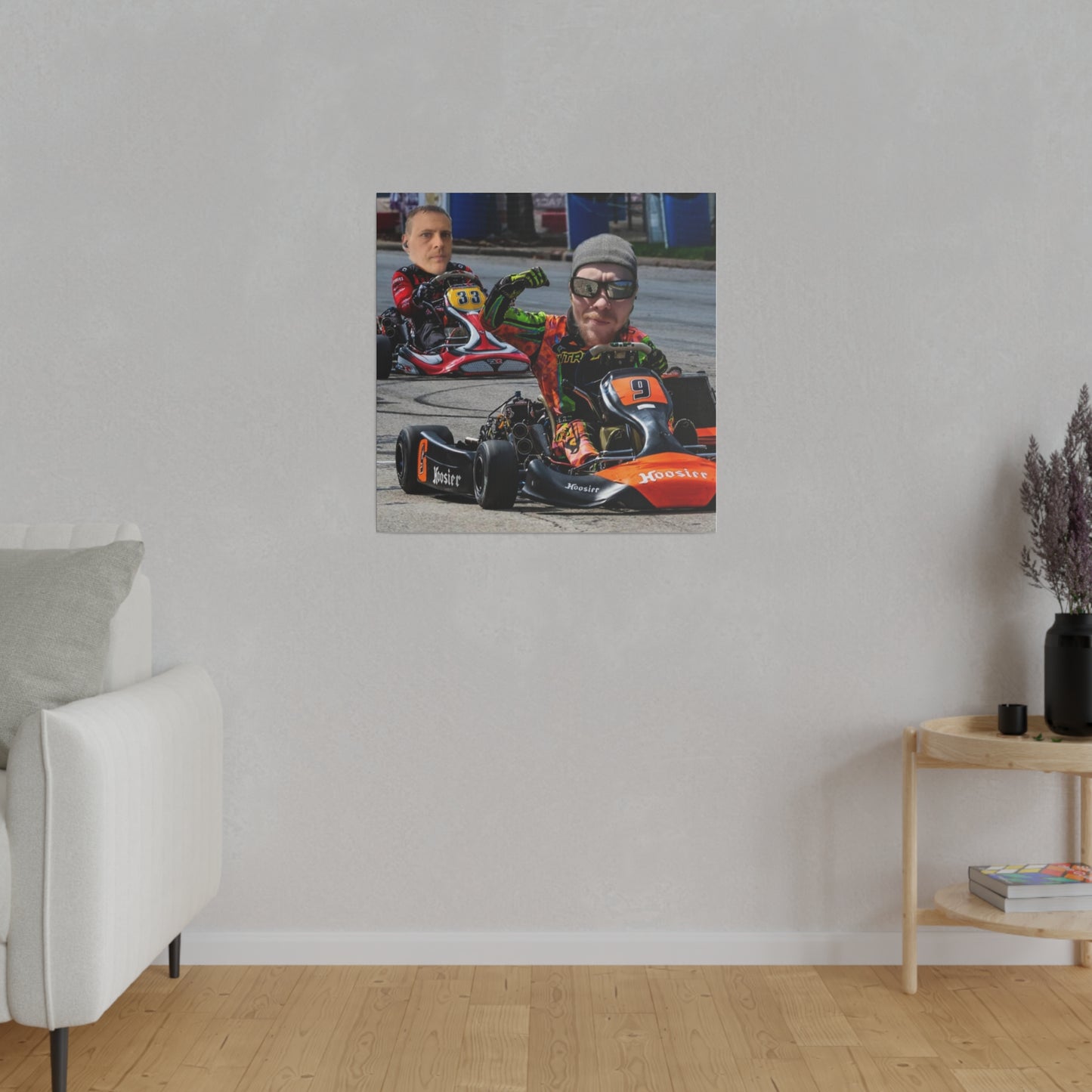 Mr.Cleanjeen winning Matte Canvas, Stretched, 0.75"