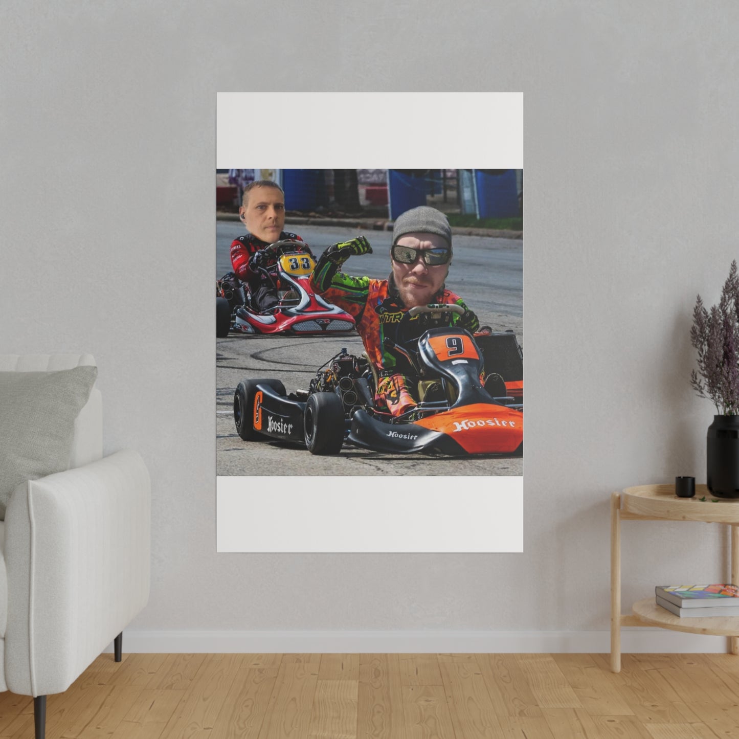 Mr.Cleanjeen winning Matte Canvas, Stretched, 0.75"